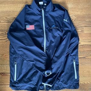 New w/o tags Puma Folds of Honor windbreaker/golf jacket